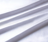 Luxury Pillowcase - 100% Pure Mulberry Silk on Both Sides - Silver - Top-Down View