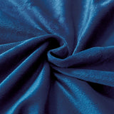 Set of 2 Super Soft Corduroy Velvet Standard Pillowcase - Navy Blue - 45-Degree Angle