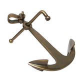 Aluminium Ship Anchor 450mm (Antique Finish) - Front View