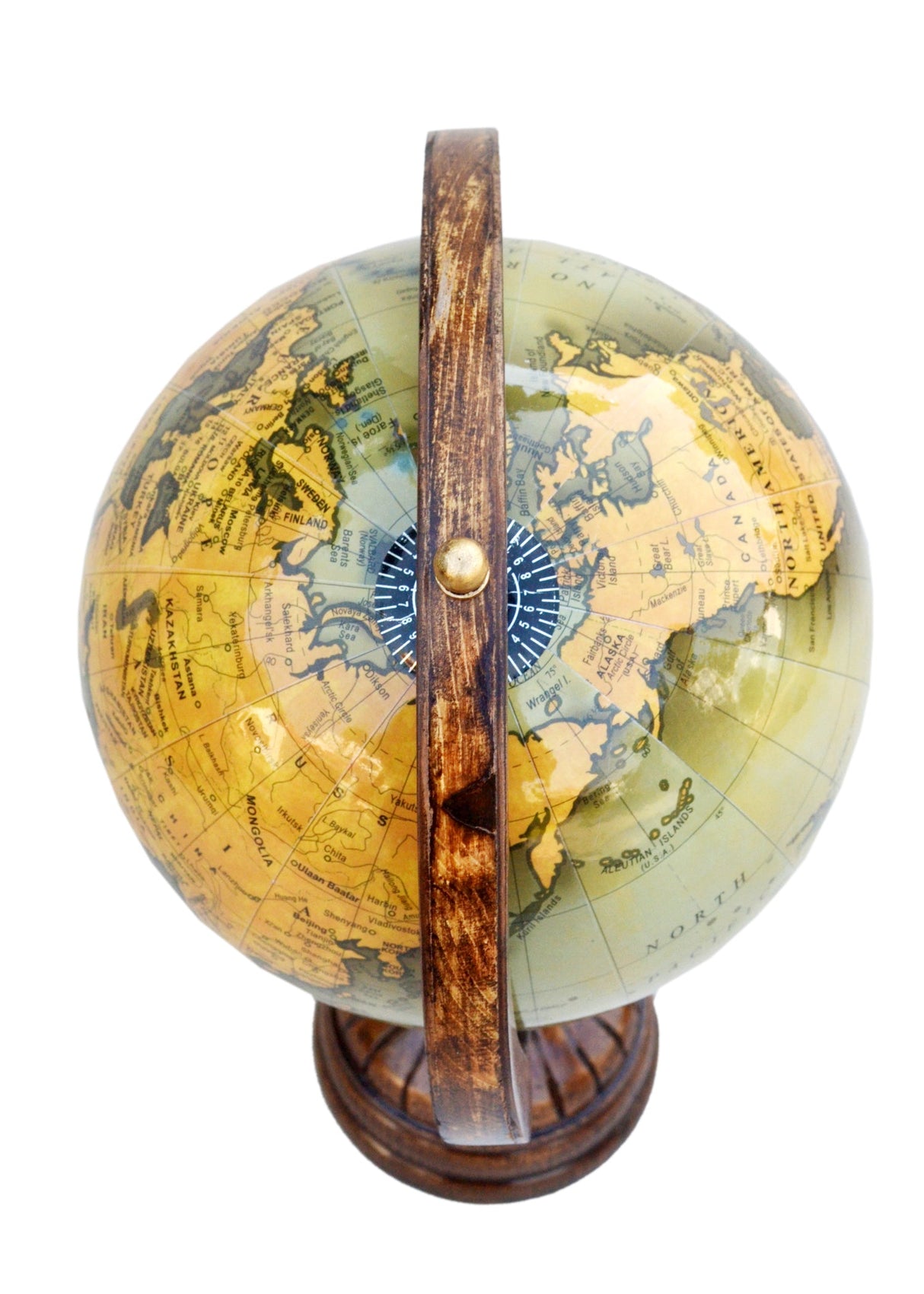 Antique Decorative World Globe - 410mm