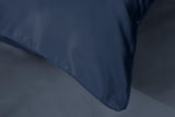 Navy SILK PILLOWCASE - 51X76CM - Front View