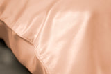 Peach Spritz SILK PILLOWCASE - 51X76CM - Top-Down View