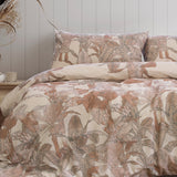 Bayley PRINTED QUILT COVER SET - QUEEN - Front View