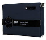 2500TC Cotton Rich SHEET SETS - QUEEN - Side View