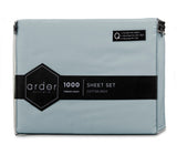 1000TC Cotton Rich SHEET SET - KING SINGLE - Side View