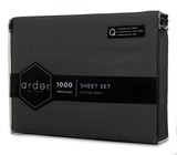 1000TC Cotton Rich SHEET SET - KING - Side View