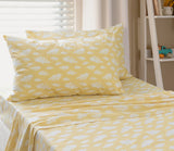 Clouds SHEET SET - SINGLE - Top-Down View