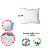 Duck Feather Rich Fill Cushion Inserter Square 35 x 35cm - Front View