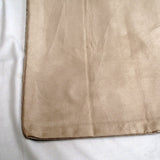 Polyester Faux Suede Cushion Cover Linen - Front View