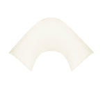 280TC Polyester Cotton V Shape Pillowcase Ivory