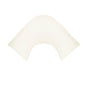 280TC Polyester Cotton V Shape Pillowcase Ivory