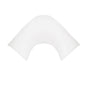 280TC Polyester Cotton V Shape Pillowcase White
