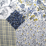 Pure Cotton Serena Quilt Cover Set Double - Side View