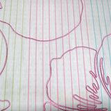 250TC Cotton Palila Yarn Dyed Aqua Quilt Cover Set Queen - Front View