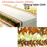 Christmas Rectangular Table Cloth SD1667 150x340cm - Front View