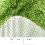 Florenz Set of 3 Contour Bath Mat Set Navy (Also Known as State Blue) - Side View