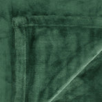 In 2 Linen 350GSM Plush Ultra Soft Velvet Touch Blanket Forest King/Super King