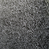 Hotel Living Super Soft Coral Fleece Blanket Single Charcoal - Side View