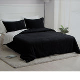 Nolan Black 4 Piece Comforter Set Queen