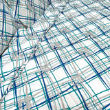 Hotel Living Oscar Crisscross 3-Piece Lightweight Microfiber Comforter Set for Queen/King