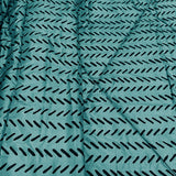 Hotel Living 3 Pce Light Weight Comforter Set Queen/King Oscar Herringbone - Front View