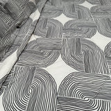 Hotel Living Oscar Curves 3-Piece Lightweight Comforter Set for Queen/King Size - Front View