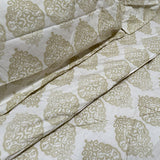 Hotel Living 3 Pce Light Weight Comforter Set Queen/King Ultimo Light Gold - Front View