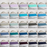 Artex 100% Cotton Body Pillowcase Aubergine - Front View