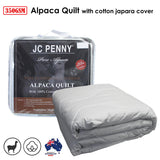 350GSM Alpaca Quilt with Cotton Japara Cover - Double - Front View
