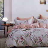 300TC Caterina Reversible Cotton Quilt Cover Set King