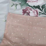300TC Caterina Reversible Cotton Quilt Cover Set Queen - Side View
