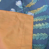 400TC Cotton Sateen Quilt Cover Set Mirade Garden King - Side View