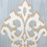 250TC Royal Damask Cotton Quilt Cover Set Queen - Top-Down View