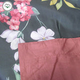 400TC Cotton Sateen Quilt Cover Set Secret Garden King - Front View