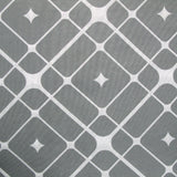 Artex Grey Stars Quilt Cover Set Queen