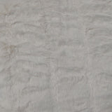 Meadow Soft Faux Fur Throw Rug 127 x 152 cm Off White