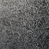 Super Soft Coral Fleece Large Throw Rug Charcoal - Front View