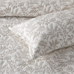 Bianca Ameila Stone Jacquard Quilted Foliage Bedspread Set Queen, image 4