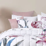 Bianca Carmela White Polyester Bedspread Set King Single - Side View
