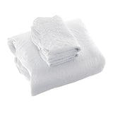 Bianca Elegance Cordelia White Bedspread Set Queen - Side View