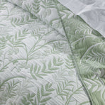 Bianca Eden Sage Jacquard Bedspread Set King, image 4