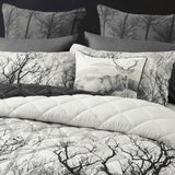 Bianca Boscage Black Forest Printed Quilted Polyester Coverlet Set Queen/King