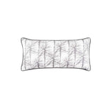 Bianca Myrtleford Grey Lumbar Oblong Filled Cushion 30 x 60cm