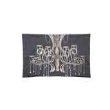 Chandelier Embroidery Oblong Cushion Cover 45 x 30 cm by Bianca Maddox