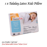 Talalay Latex Support Pillow for Kids - Front View
