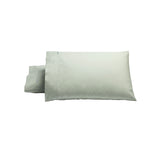Bianca Silver Heston Cotton Percale Standard Pillowcase Set with 300TC Comfort