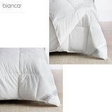 Bianca Luxurious All-Season Microfibre Quilt - Single Size - Side View