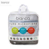 Bianca Luxurious All-Season Microfibre Super King Quilt Set