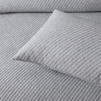 Bianca Pesaro Grey Polyester Cotton Quilt Cover Set King