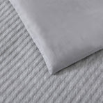 Bianca Pesaro Grey Polyester Cotton Quilt Cover Set King